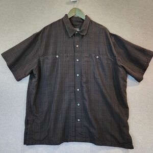 5.11 Tactical Shirt Mens 2XL‎ Black Conceal Carry Snap Button Front TAC-105RP
